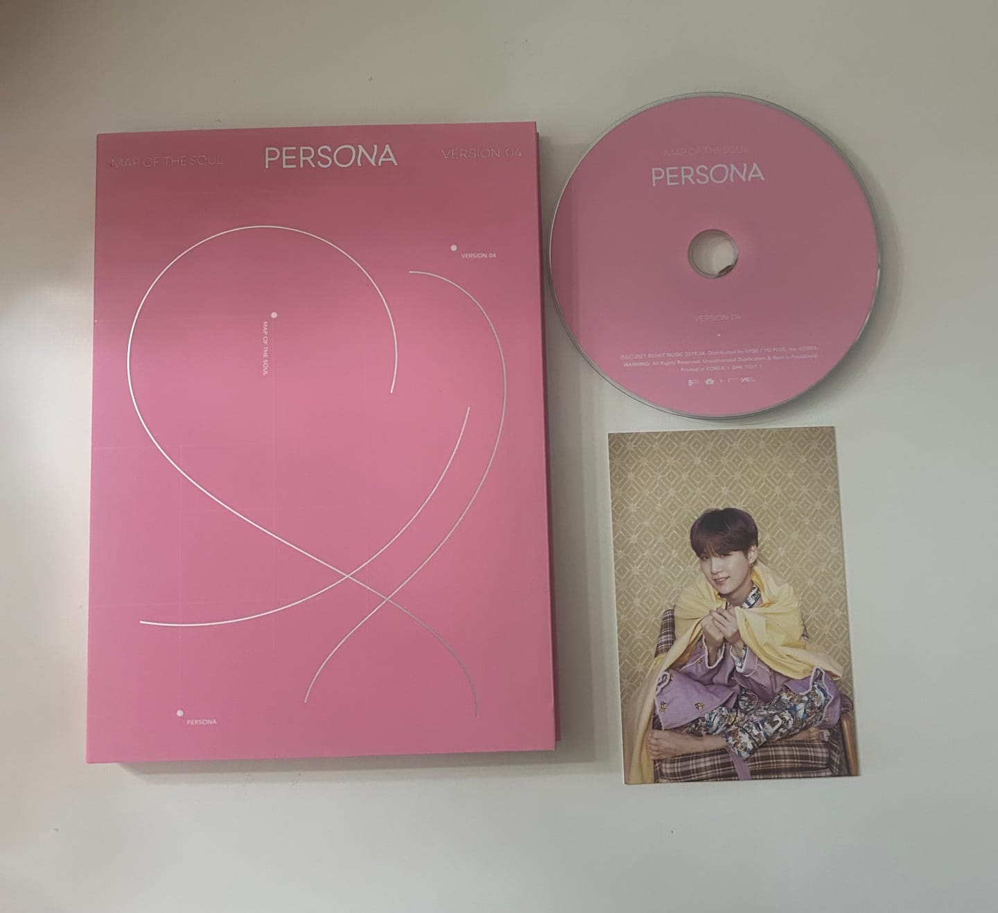 Customer photo review of BTS - 6TH MINI ALBUM MAP OF THE SOUL PERSONA