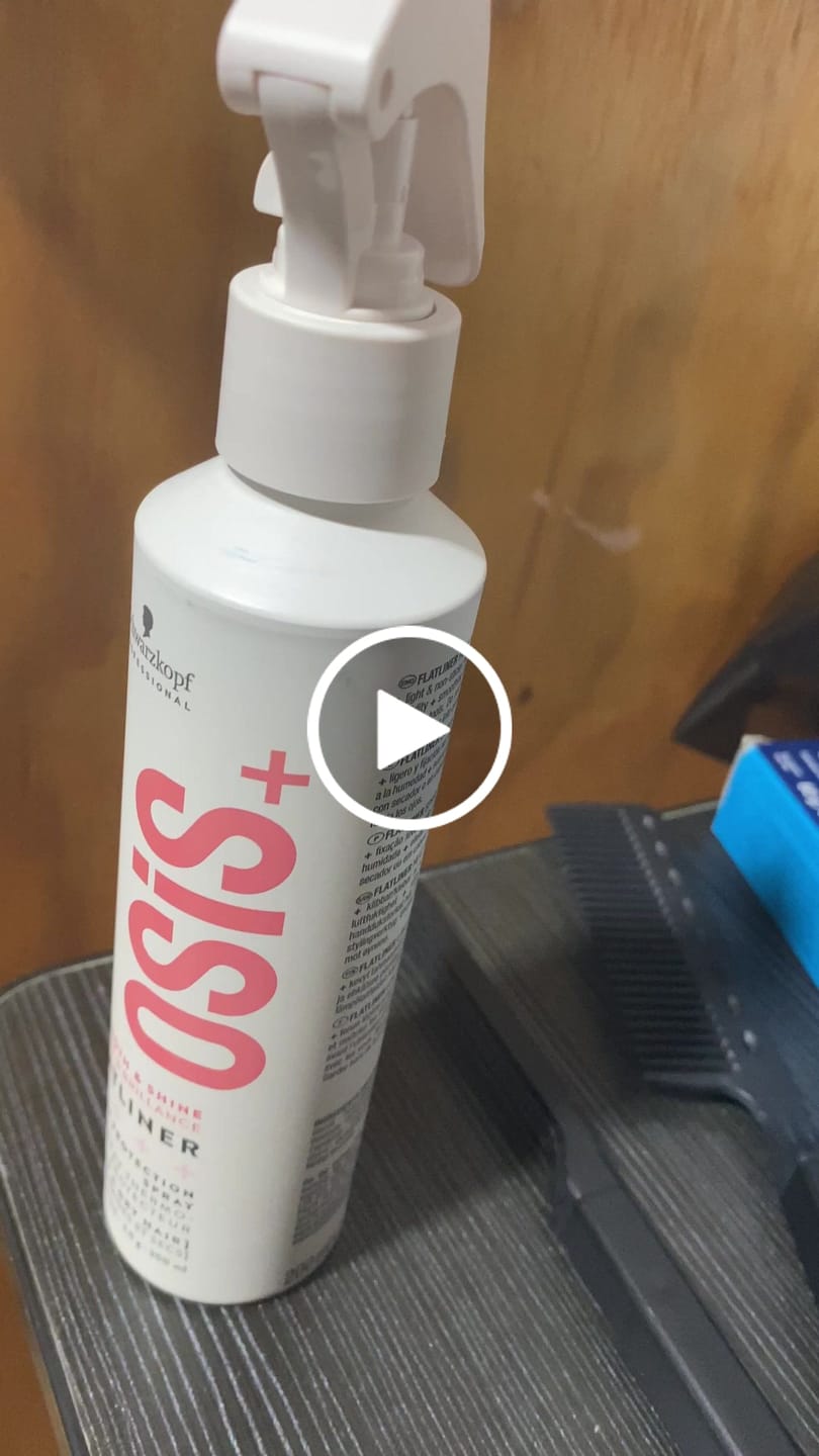 Customer video review of OSiS+  FLATLINER PROTECTOR CALOR - 200ml