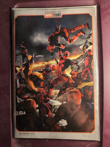 Customer photo review of Deadpool #15 Rodney Fuentebella Marvel Studios Variant