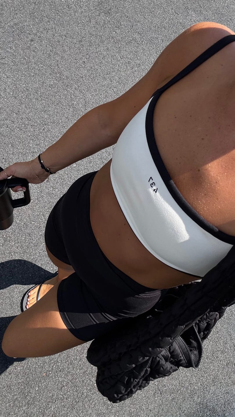 Customer photo review of The Micro Bra / Crème-Black