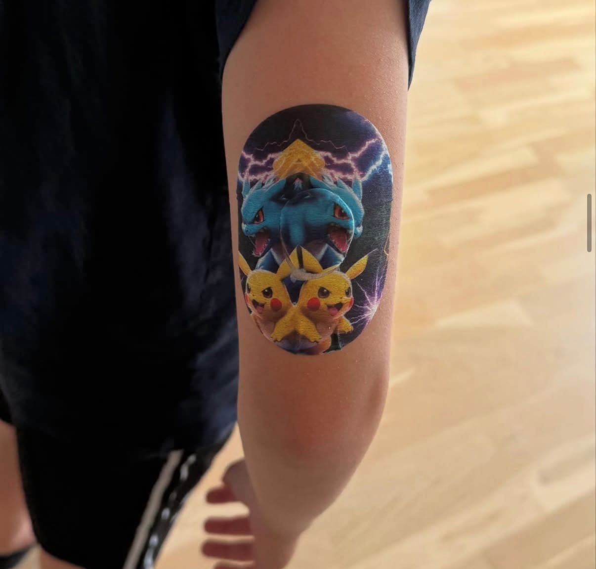 Customer photo review of Pokémon CGM-Sensor Overpatch för Dexcom G7 – inkl. Sensor Sticker