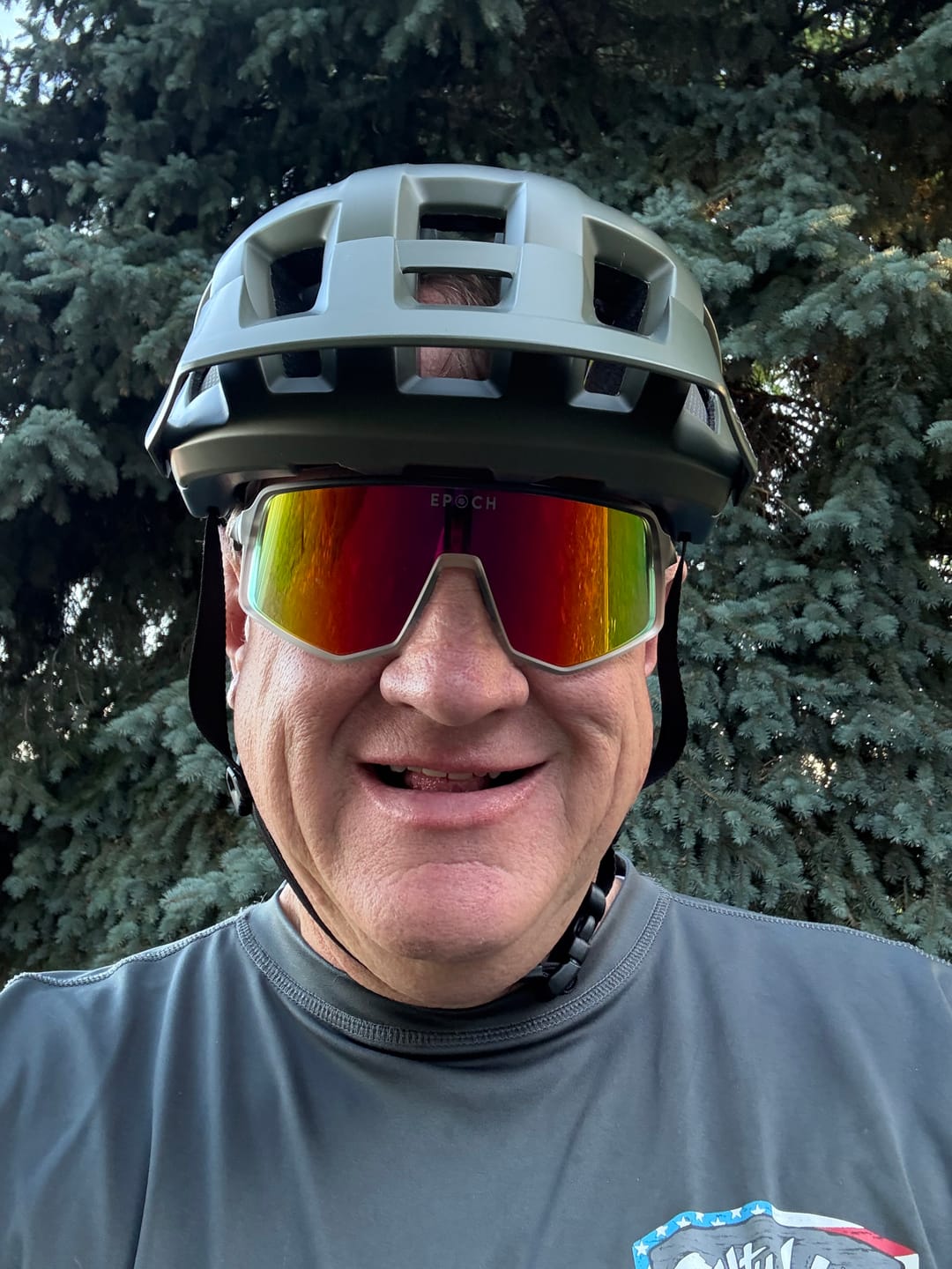 Customer photo review of L2 Sport Wrap Sunglasses