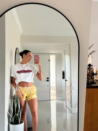 Customer photo review of drop top classic tee