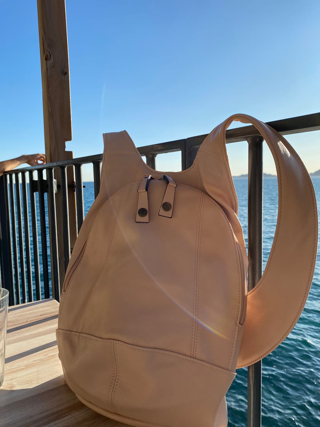 Customer photo review of Le sac à dos Vegan Original - Ergonomique et Antivol