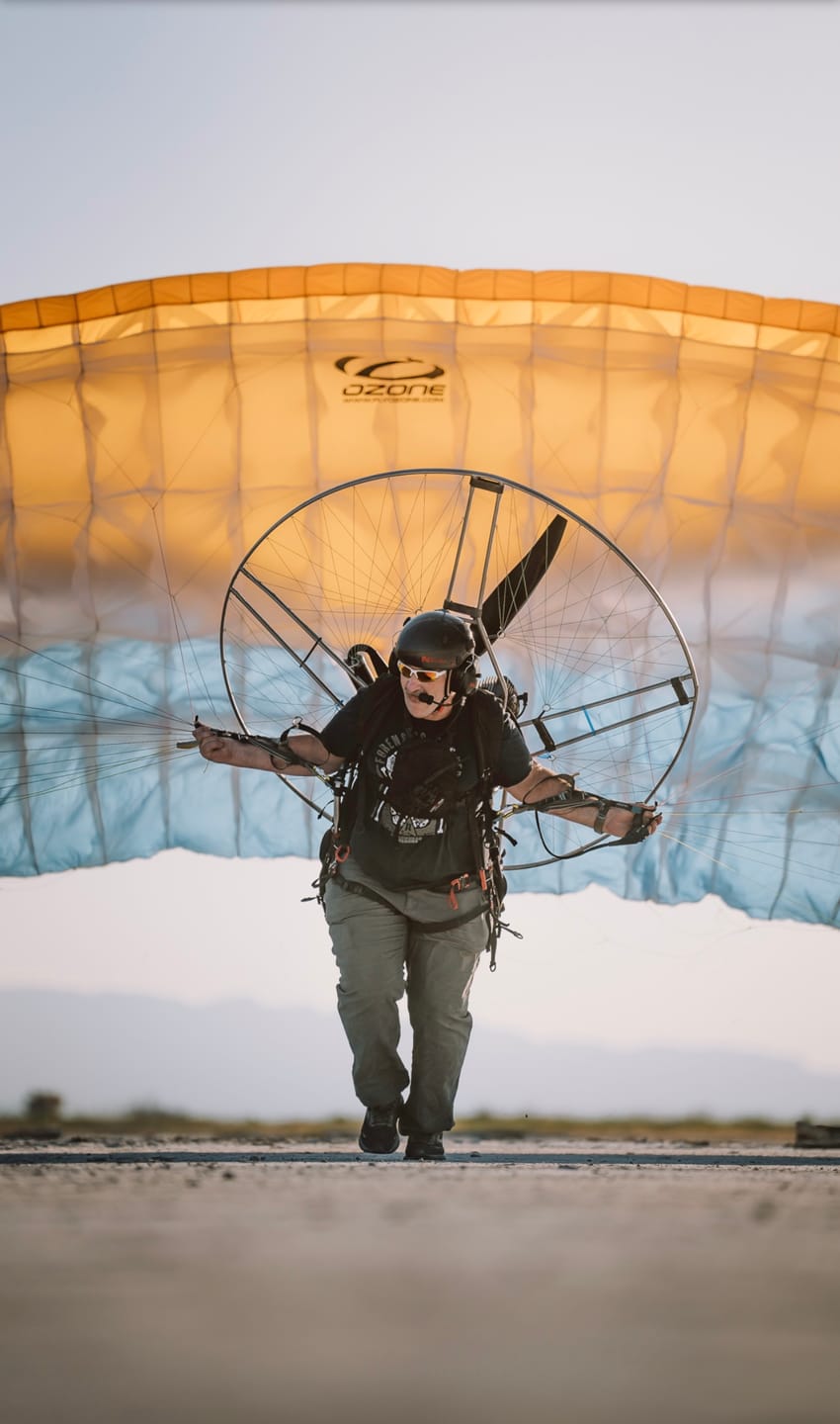 Customer photo review of 10-Day Beginner Paramotor Training