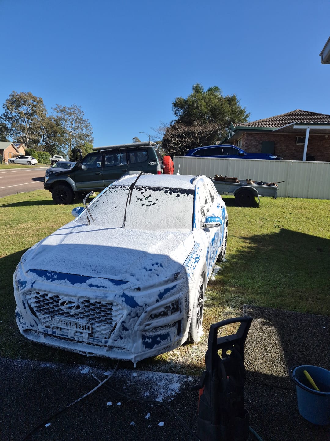 Customer photo review of Foam Cannon