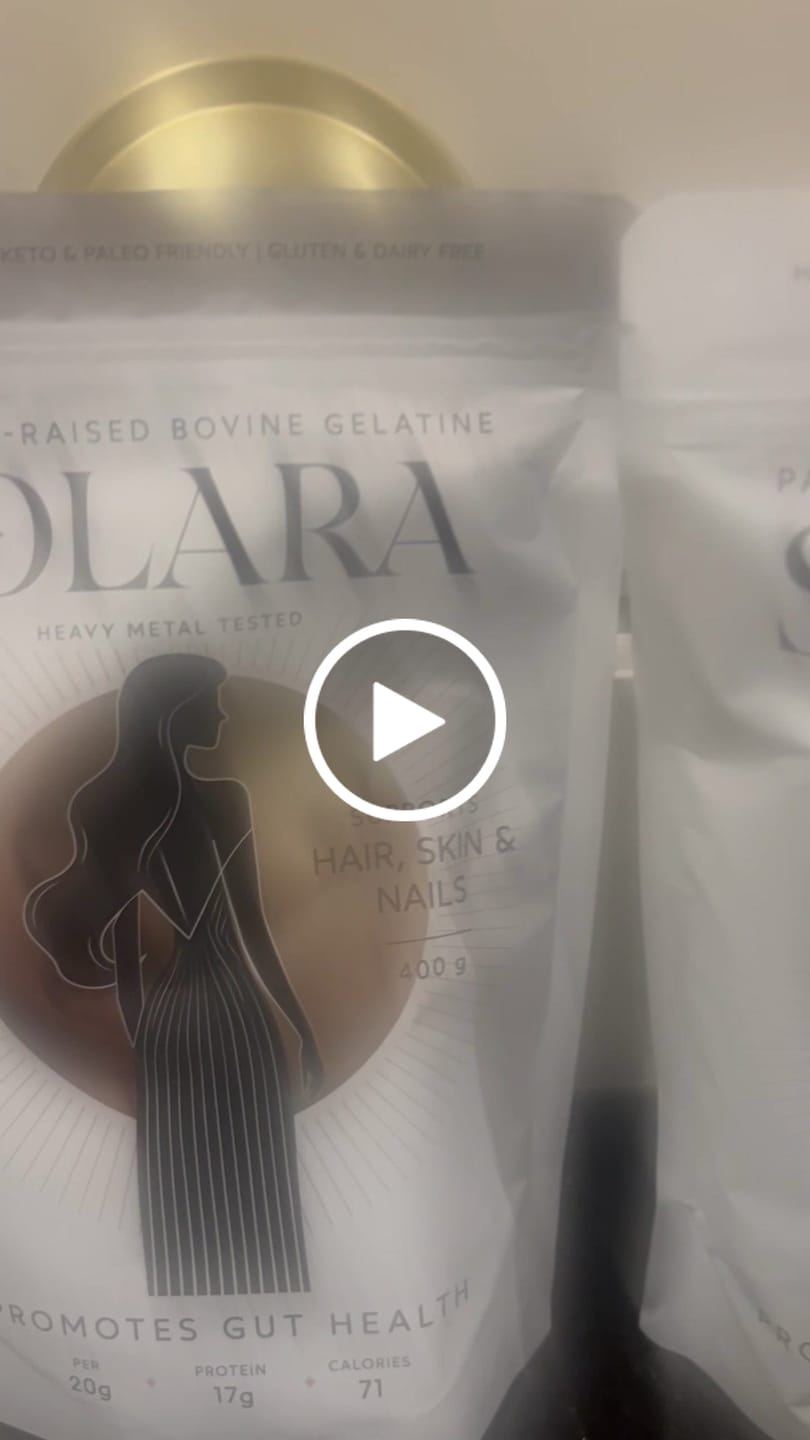 Customer video review of Solara Bovine Collagen