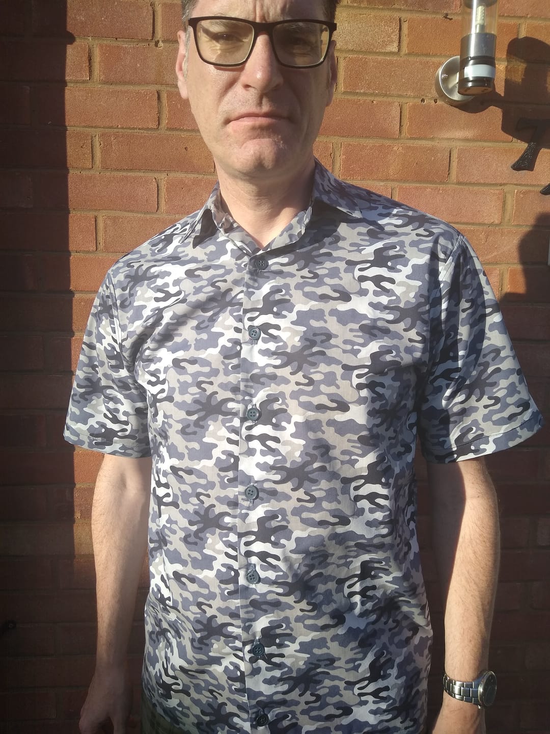 Customer photo review of Camouflage Polycotton Fabric