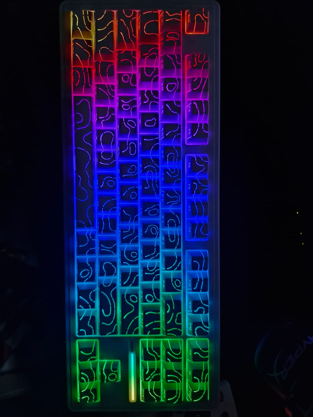 Customer photo review of YUNZII YZ87 Mekanik Klavye
