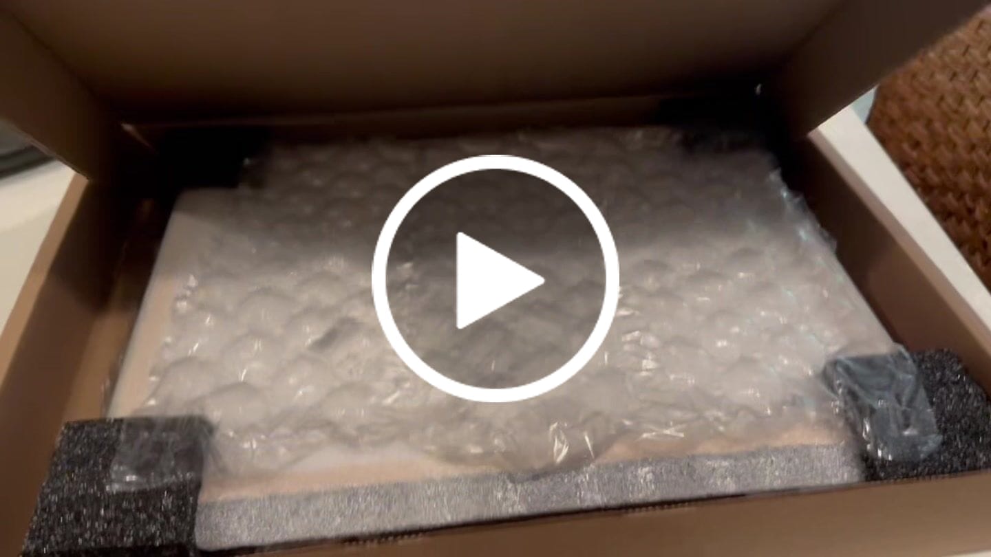 Customer video review of Custom House Portrait