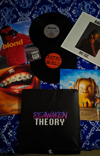 Customer photo review of VINYL RECORDS - FRANK OCEAN