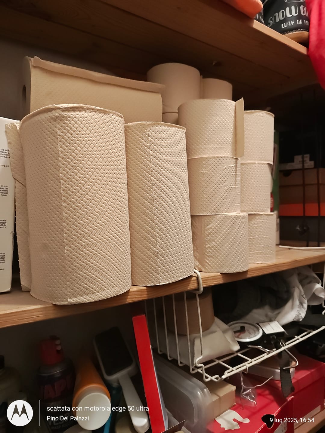 Customer photo review of CARTA IGIENICA 100% BAMBOO NATURALE