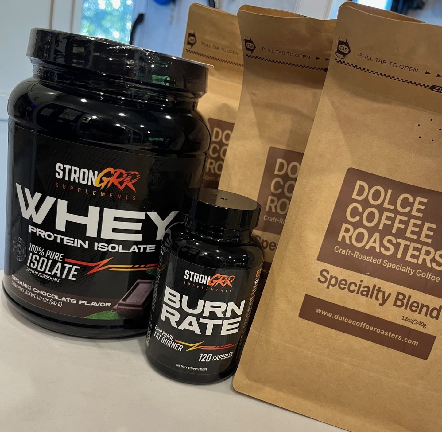 Customer photo review of Whey Protein