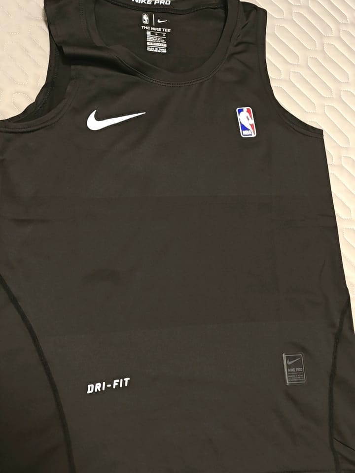 Customer photo review of Elite Pro Black Compression Tank Top