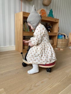 Customer photo review of Golden Flowers Comfy Pocket Dress
