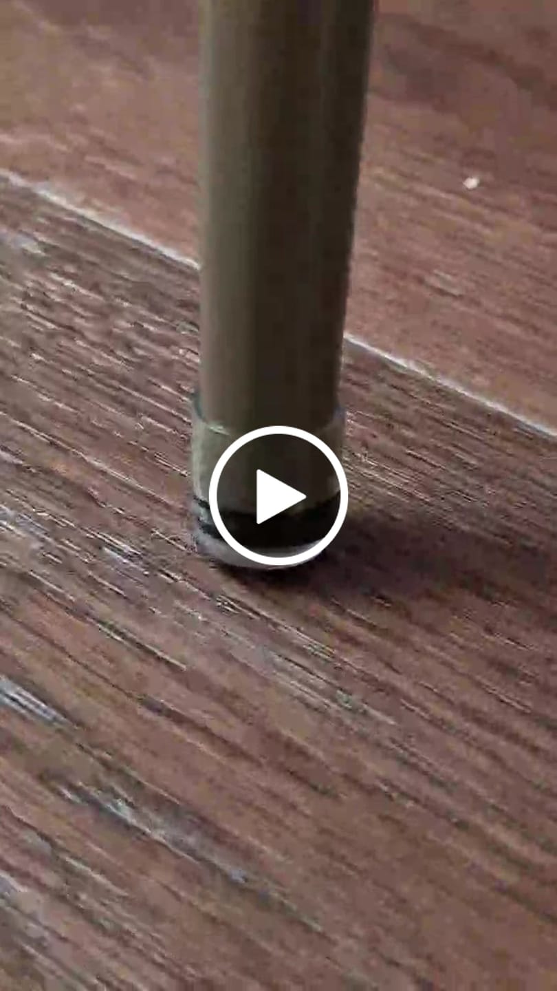 Customer video review of Round Felt Silicone Chair Leg Protectors | Scratch & Noise-Free
