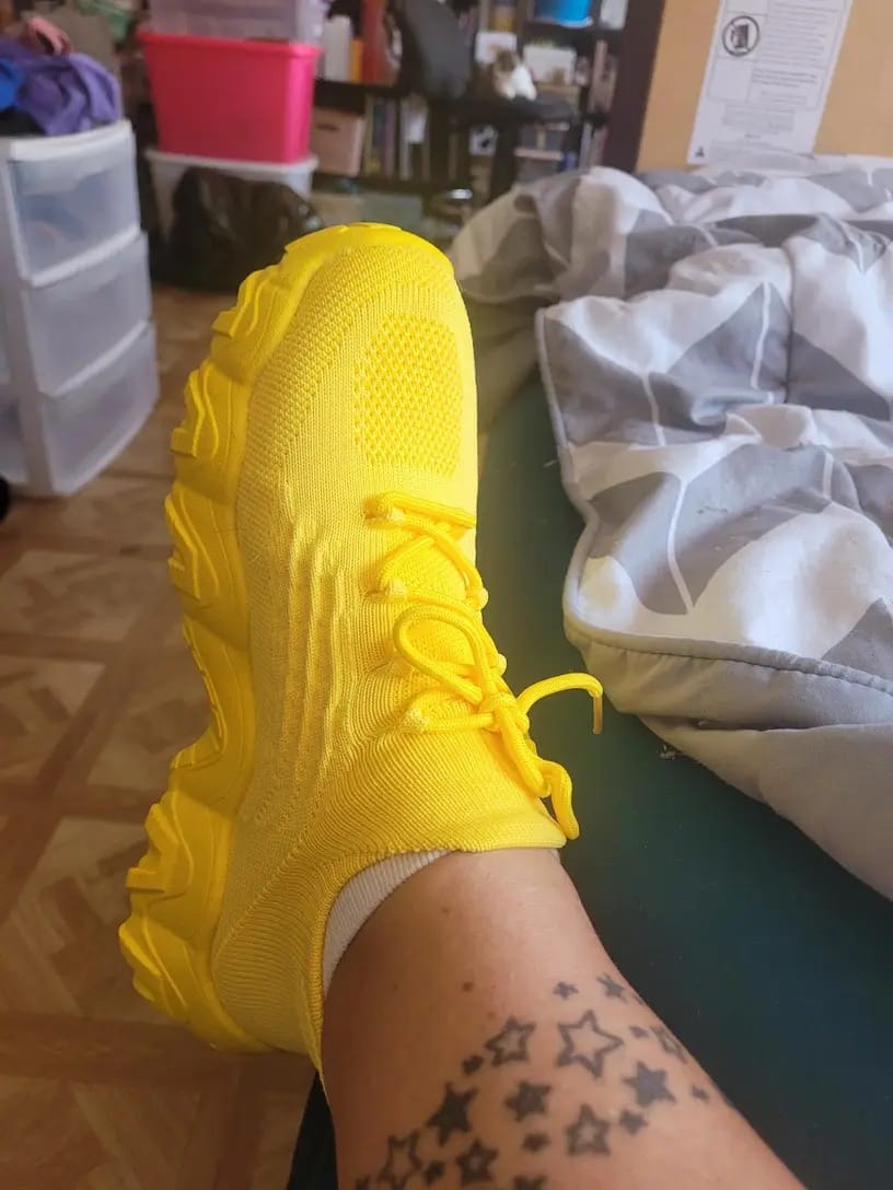 Customer photo review of Mara - Healthy and Supportive Walking Shoes