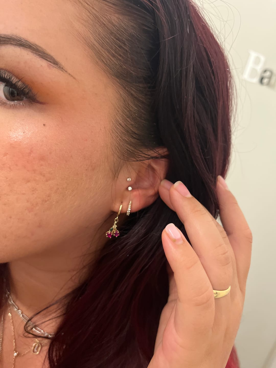 Customer photo review of Piercing Flavie