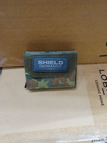 Customer photo review of Tactical Wallet MK2 - 5-Farben Flecktarn