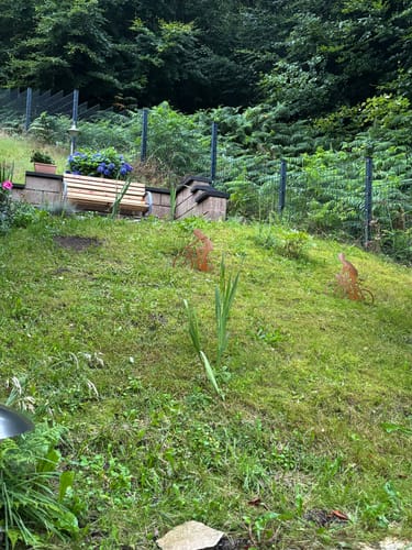 Customer photo review of Gartenstecker Radfahrerin