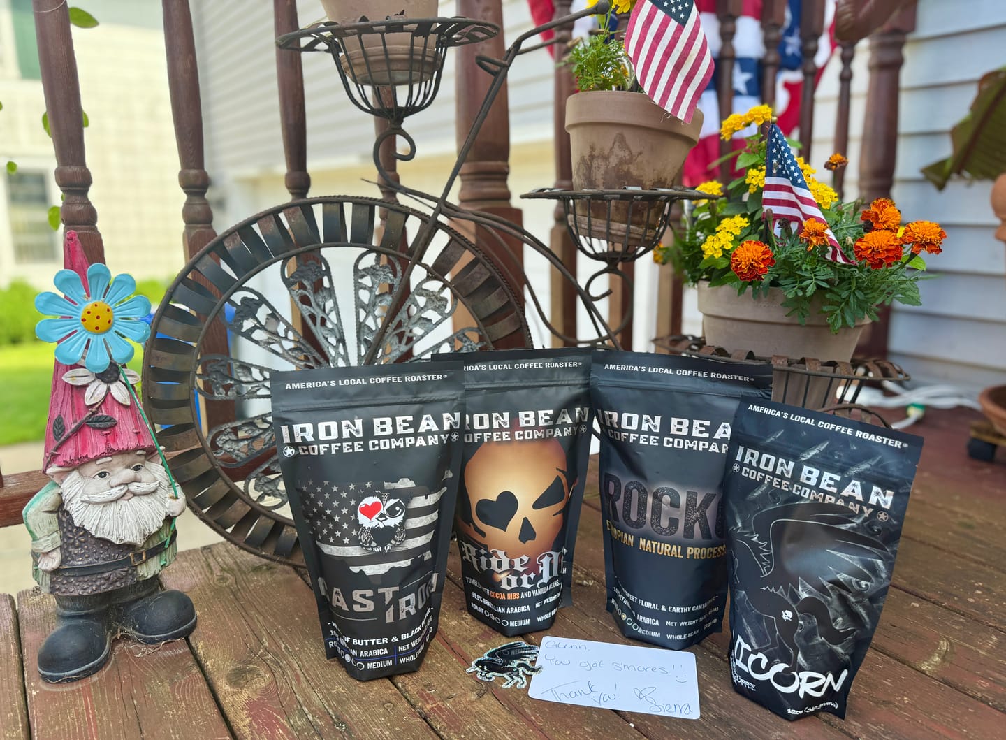 Customer photo review of Cast Iron™ - Med Roast