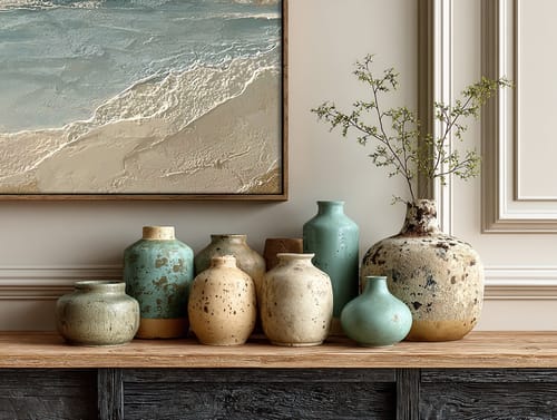Customer review photo for Plaster Art Texture Painting #SG482