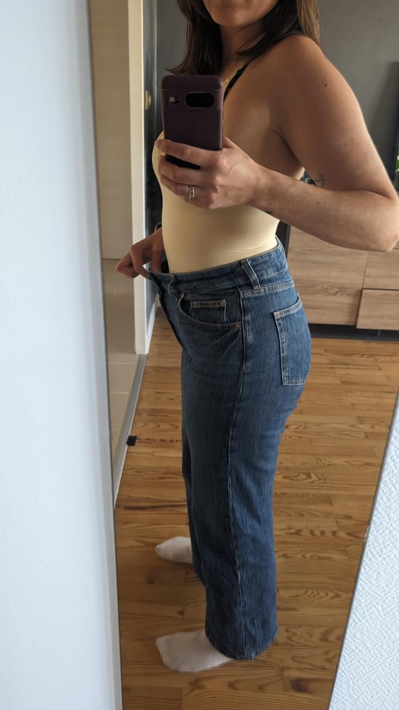 Customer photo review of ShapeMe™ בגד גוף מחטב