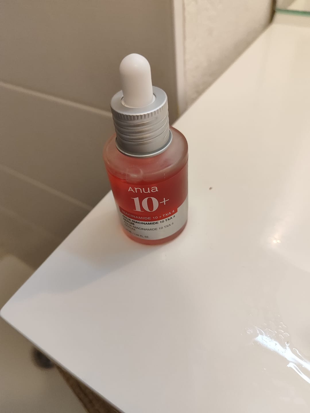 Customer photo review of Anua - Sérum - Niacinamide 10% + TXA 4% Serum