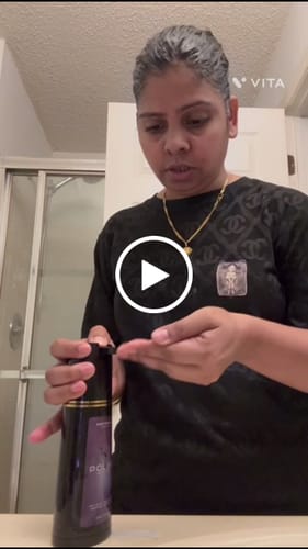 Customer video review of Instant Dye Shampoo