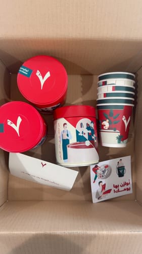 Customer photo review of مجموعة الV60 - اثيوبيا + برازيل + كولومبيا + 6 اكواب هدية