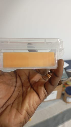 Customer photo review of Turmeric Glow Soap