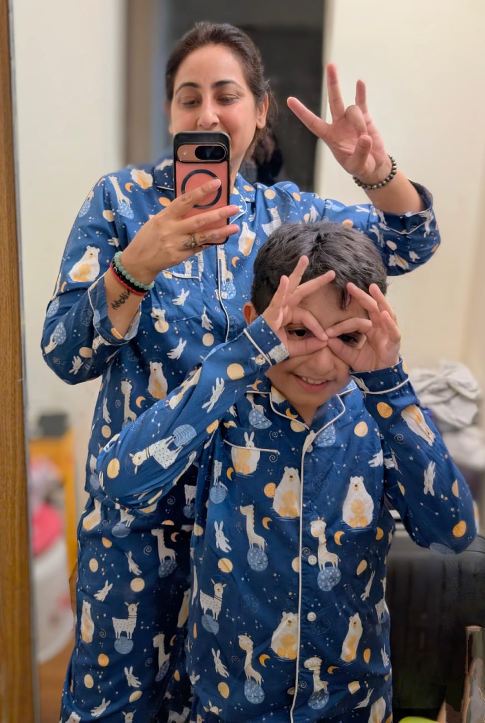 Customer photo review of Astro Bear Night Suit