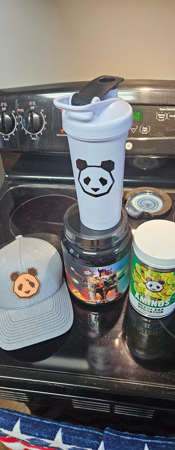 Customer photo review of First Blood - Sour Blue Raspberry (Blue Angels) Limited Edition (Ambassador & Athletes only)