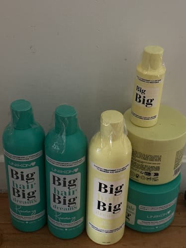 Customer photo review of Gamme Collagène - Kit complet - Shampooing, masque et leave-in