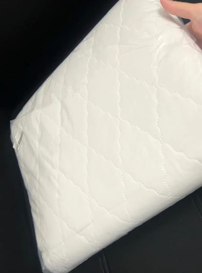 Customer photo review of 2 TAIES D'OREILLER CONFORT +