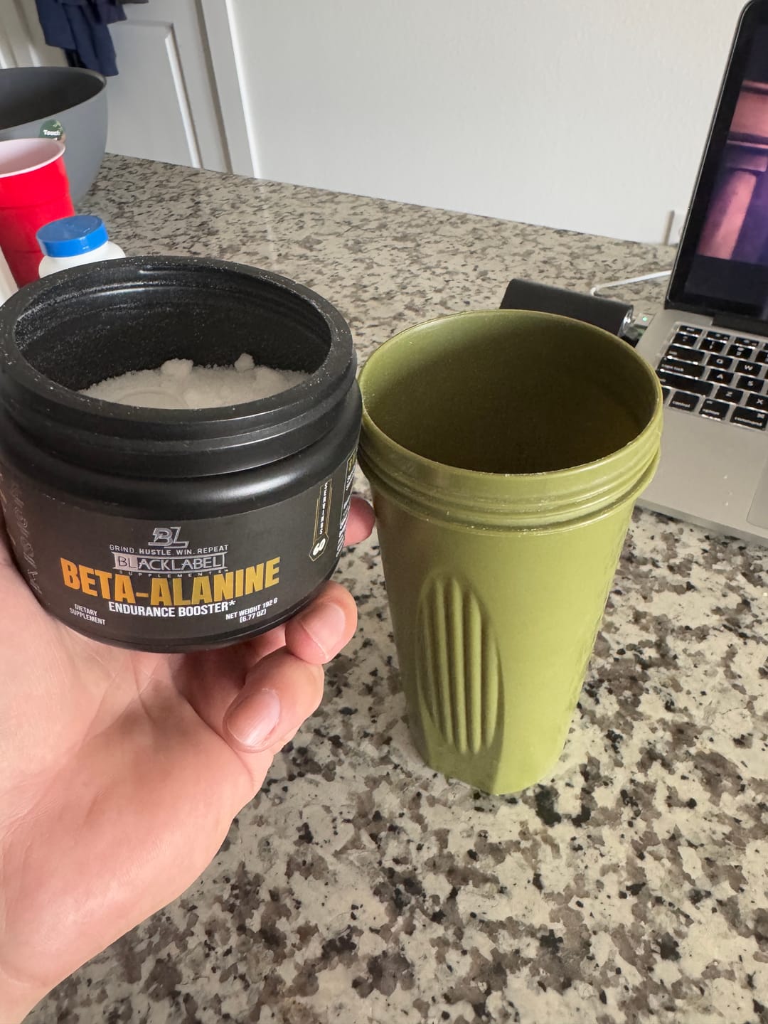 Customer photo review of BETA-ALANINE