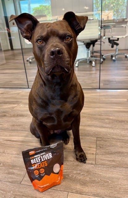 Customer photo review of Beef Liver Raw Freeze Dried - 4oz Bag TP