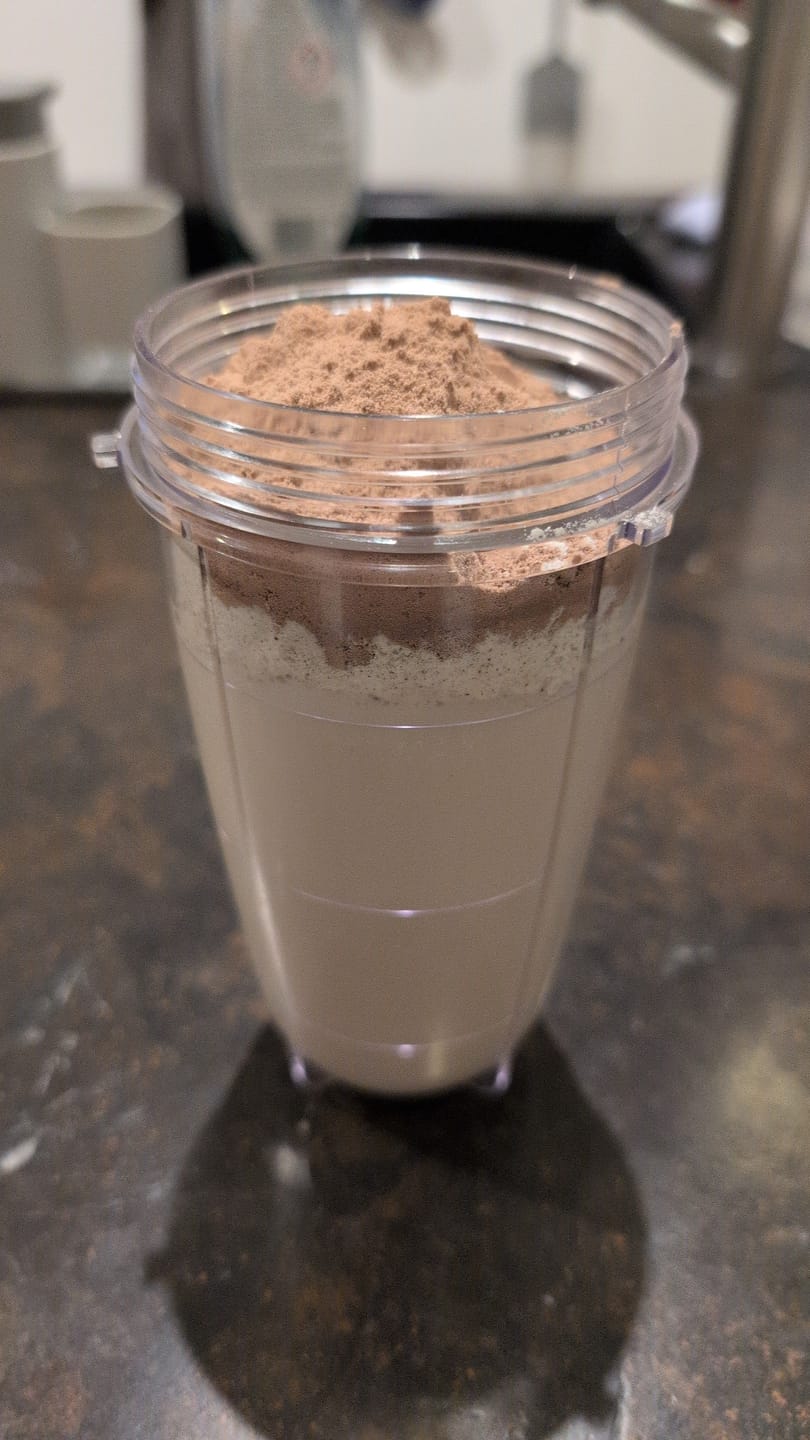 Customer photo review of Whey Protein - Cacao