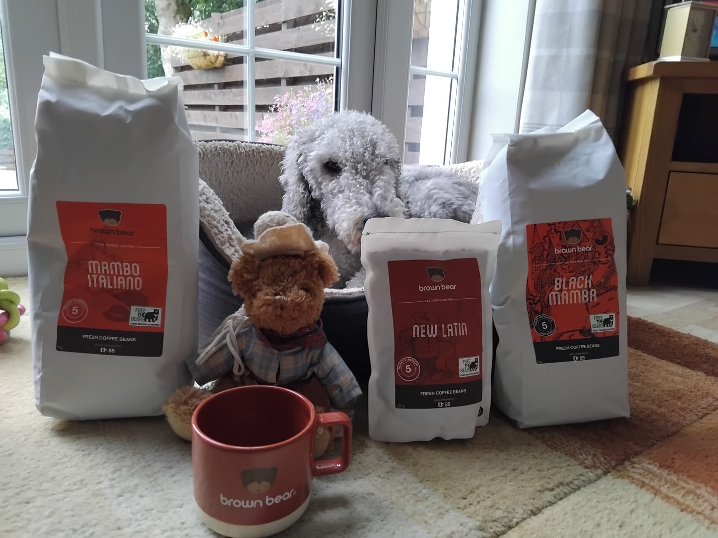 Customer photo review of Strong Dark Roast Coffee - New Latin - Strength 5