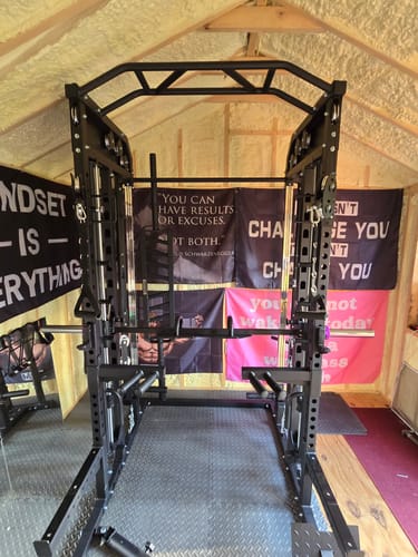 Customer photo review of M7 Smith Machine Functional Trainer with Full Vertical Leg Press