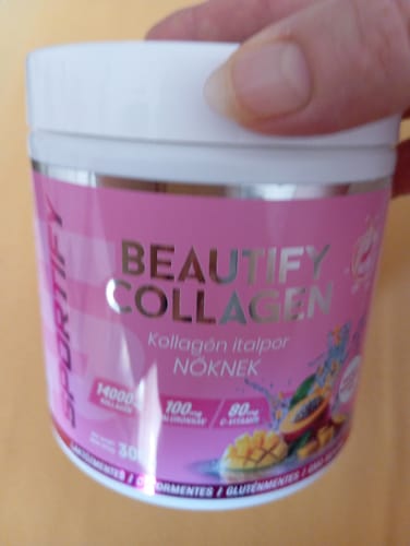 Customer photo review of Beautify Kollagén italpor nőknek