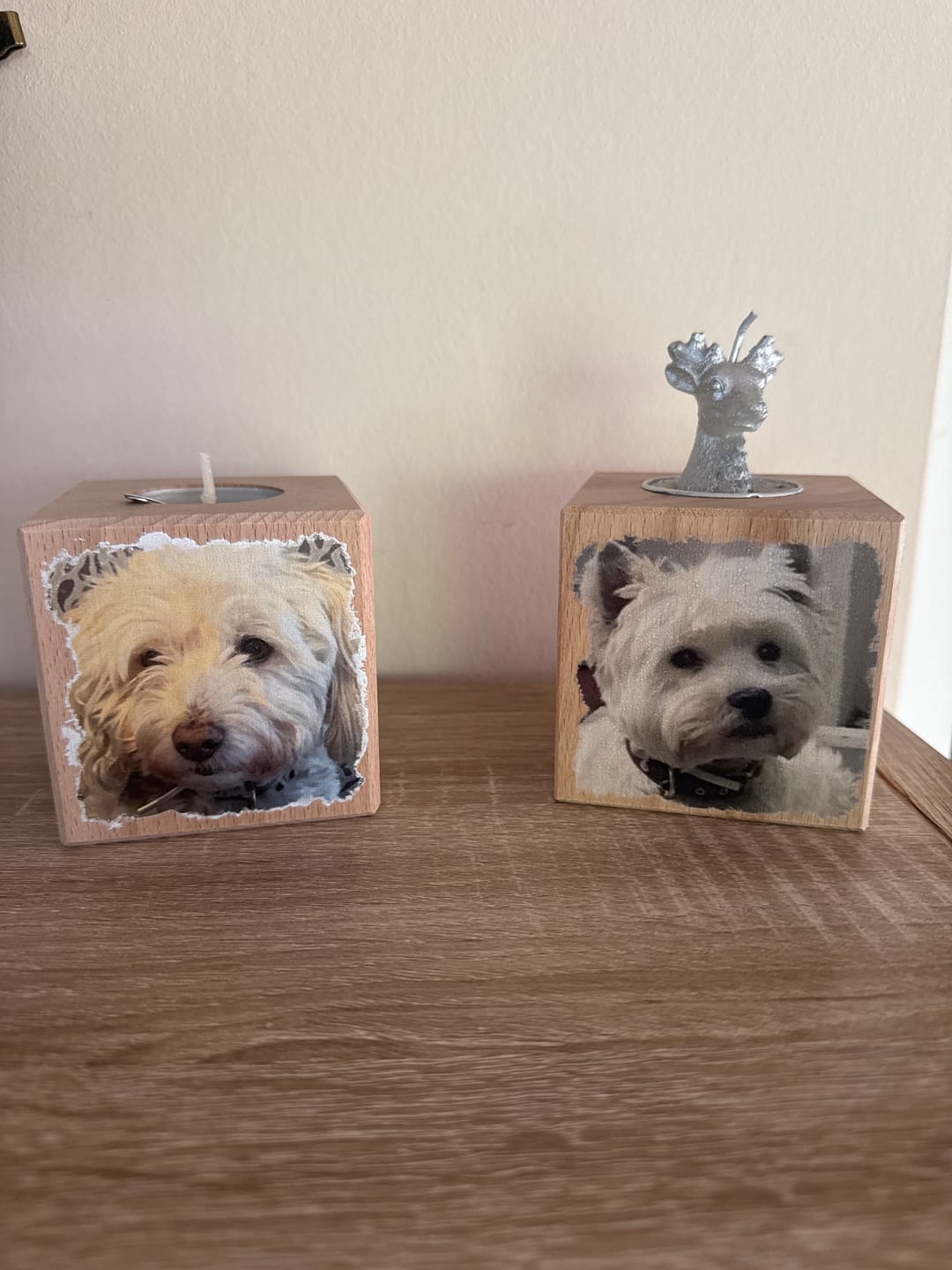 Customer photo review of Dein Foto - Individueller Kerzenwürfel