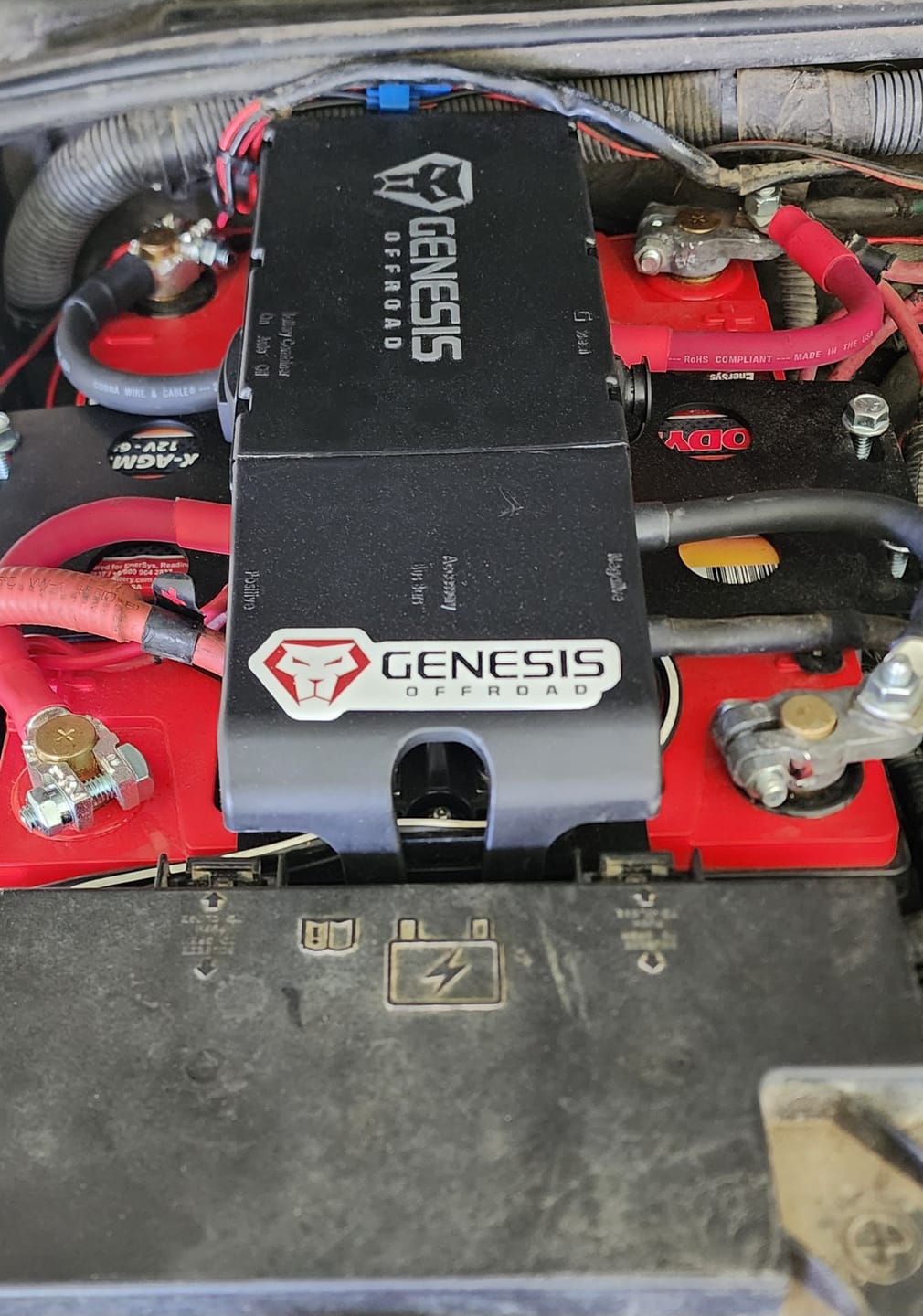 Customer photo review of 2007-2018 Jeep Wrangler JK Gen 3 Dual Battery System
