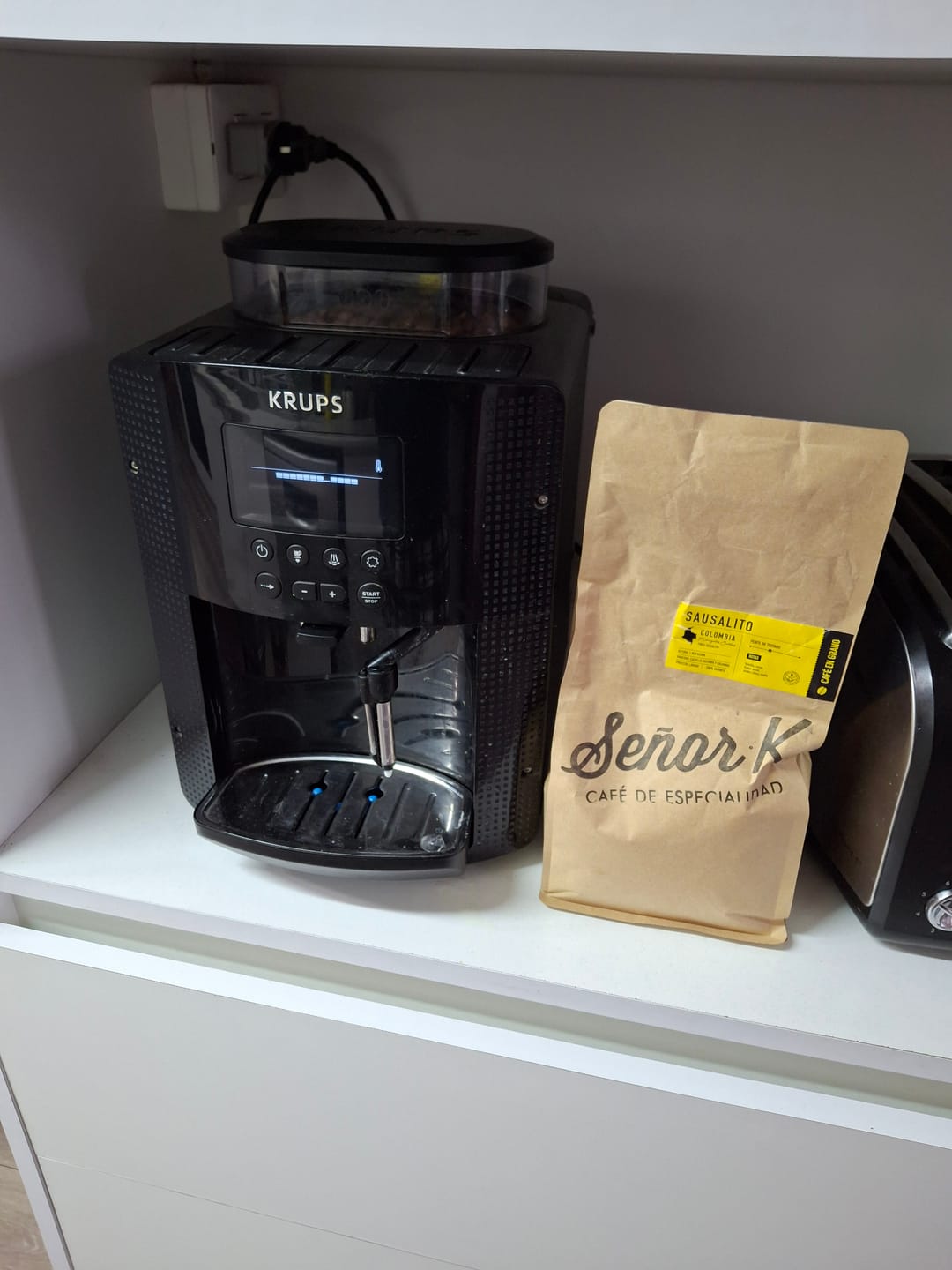 Customer photo review of Colombia | Finca Sausalito Bolsa 1 KG | GRANO ENTERO