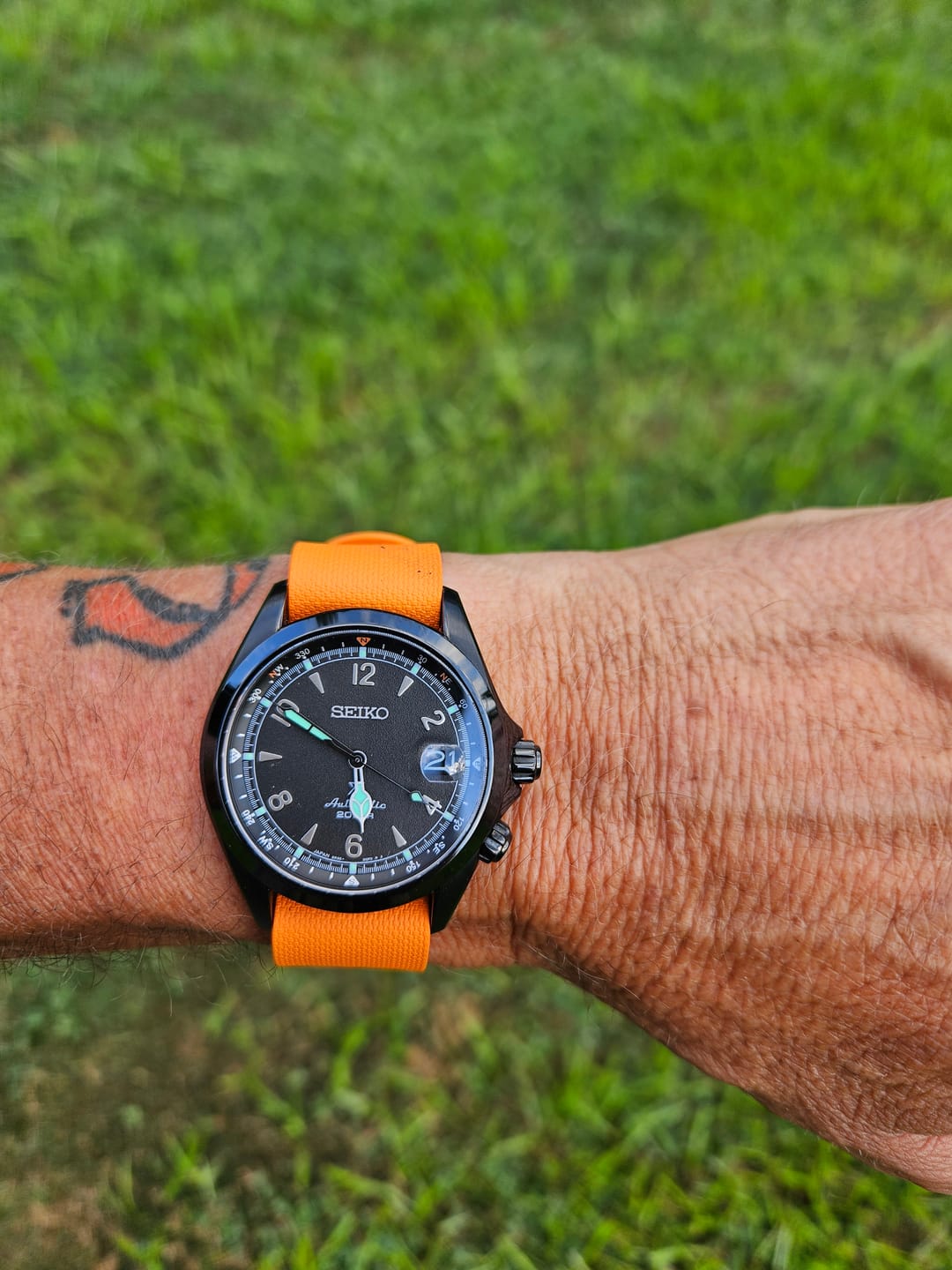 Customer photo review of Single-Pass Rubber - Orange