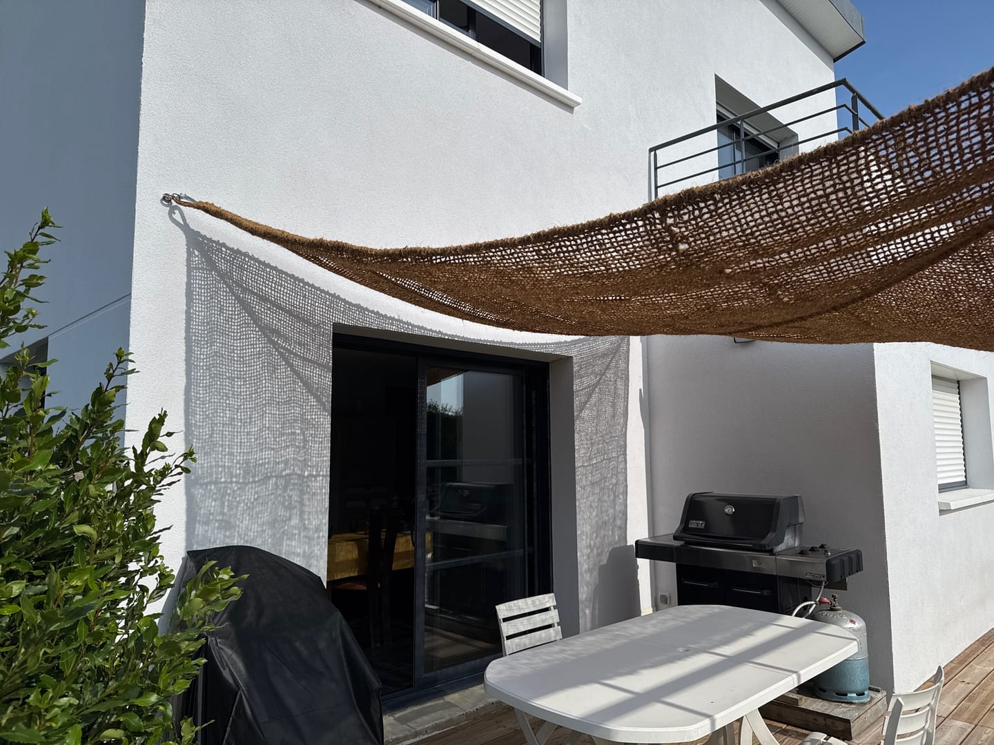 Customer photo review of Filet de camouflage en fibre de coco