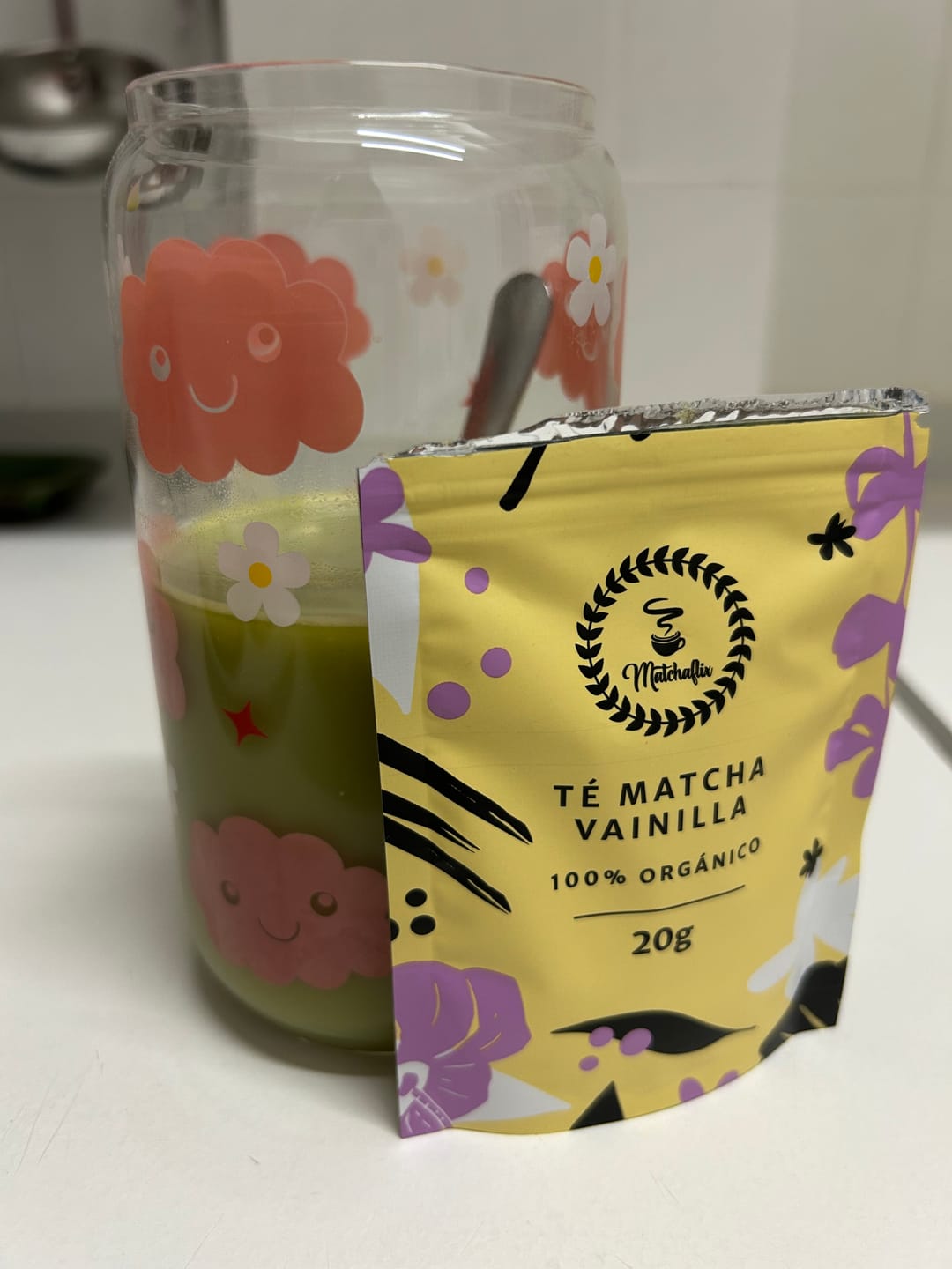 Customer photo review of Té Matcha Premium Melón