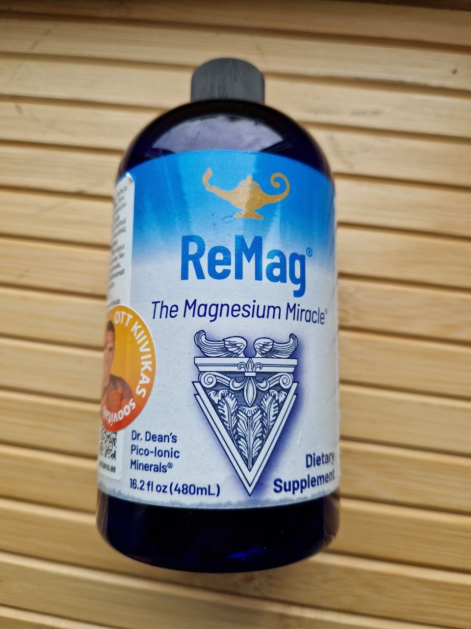 Customer photo review of ReMag® Liquid Magnesium, 480ml (toidulisand magneesiumiga)