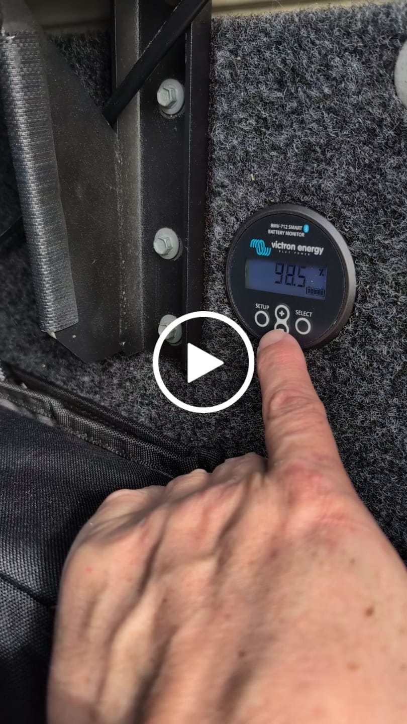 Customer video review of Victron | Battery Monitor | BMV-712 Smart Black (BAM030712200)