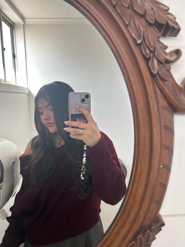 Customer photo review of SWEATER LINA BURDEO